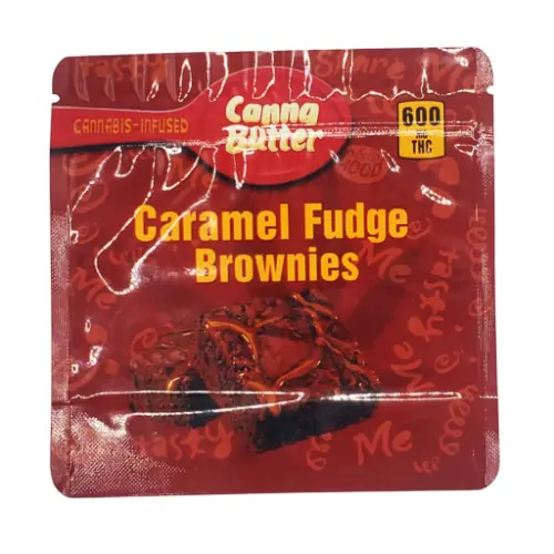 CannaButter Caramel Fudge Brownies