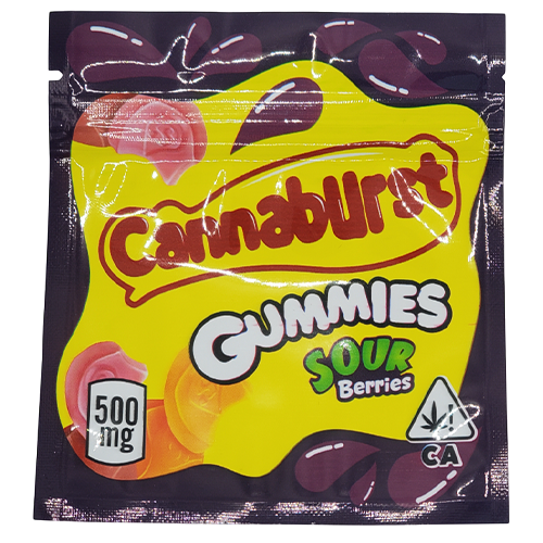 Cannaburst Gummies Sour Berries