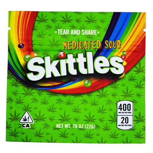 SKITTLES MEDICATED SOUR GRANDE